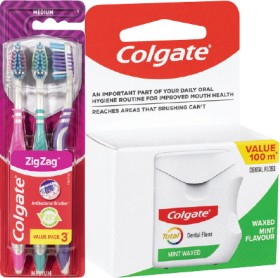 Colgate-Sensitive-Pro-Relief-Toothpaste-110g-Toothbrush-3-Pack-or-Total-Dental-Floss-100m-Selected-Varieties on sale