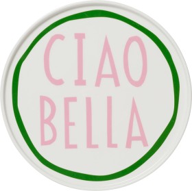 In-the-Roundhouse-Ciao-Bella-Plate-25cm on sale