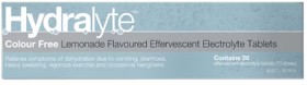 Hydralyte-Effervescent-Electrolyte-Tablets-Colour-Free-Lemonade-20-Pack on sale
