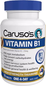 Carusos-Vitamin-B1-High-Strength-Thiamine-75-Tablets on sale