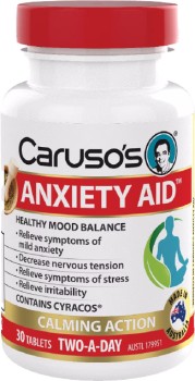 Carusos-Anxiety-Aid-30-Tablets on sale