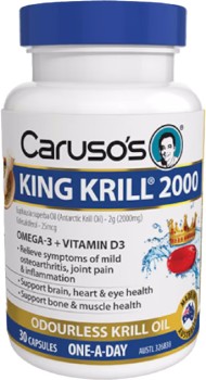 Carusos-King-Krill-2000mg-30-Capsules on sale