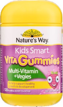 Natures-Way-Kids-Smart-Vita-Gummies-Multivitamin-Vegies-120-Pack on sale