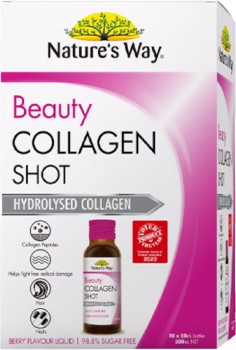 Natures-Way-Beauty-Collagen-Shot-50ml-x-10-Pack on sale