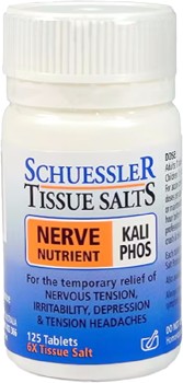 Schuessler-Tissue-Salts-Kali-Phos-Nerve-Nutrient-125-Tablets on sale