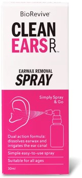 Bio-Revive-Cleanears-Wax-Removal-Spray-30ml on sale