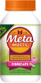 Metamucil-Fibre-Supplement-300-Fibrecaps on sale