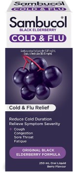 Sambucol-Cold-Flu-Relief-Liquid-250ml on sale