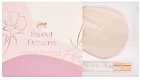 OXX-Bodycare-Sweet-Dreams-Weighted-Eye-Mask-and-Pillow-Mist-Spray on sale