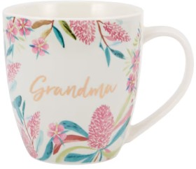 NEW-Floral-Grandma-Mug on sale