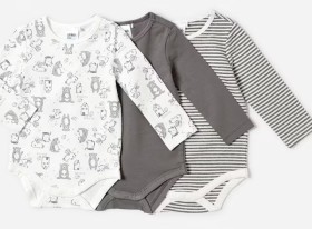 Baby-3-Pack-Long-Sleeve-Bodysuits on sale