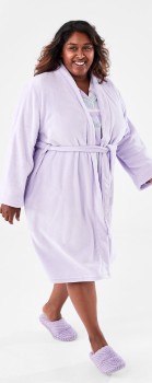 Midi-Coral-Fleece-Gown on sale