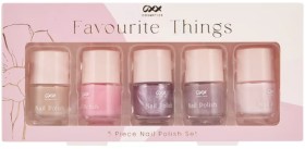 OXX-Cosmetics-5-Piece-Favourite-Things-Nail-Polish-Set on sale