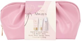 OXX-Bodycare-Mothers-Day-Love-Always-Cosmetic-Bag-Set-Rose-and-Vanilla-Scented on sale