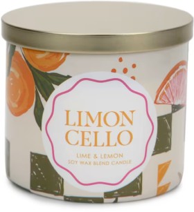 Limoncello-Graphic-Candle on sale