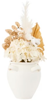 Artificial-Golden-Hour-Flowers-in-Vase on sale