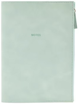 A5-Journal-with-Zip-Mint on sale