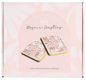 Make-Your-Own-Mosaic-Coasters-Kit on sale