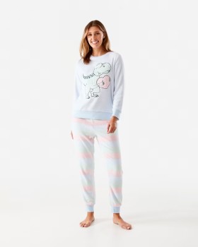 Top-and-Pants-Fleece-Pyjama-Set on sale
