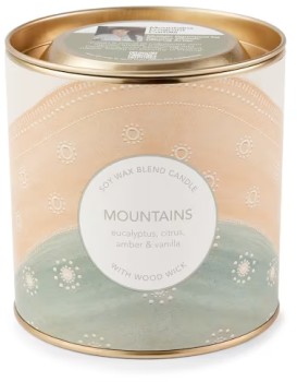 Mountains-Soy-Blend-Fragrant-Candle on sale