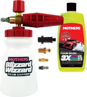 Mothers-Blizzard-Wizzard-Foam-Cannon-Kit on sale