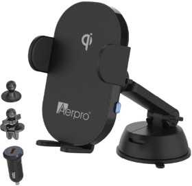 Aerpro-15W-Wireless-Charging-Smartphone-Holder-Kit on sale