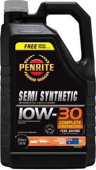 Penrite-Semi-Synthetic-10W30-5L on sale