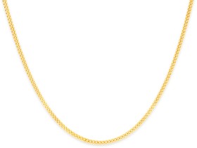 9ct-Gold-Childrens-35cm-Solid-Curb-Chain on sale