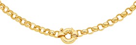 9ct-Gold-45cm-Belcher-Bolt-Ring-Necklet on sale