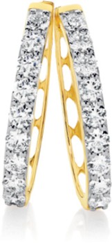 Alora-10ct-Gold-1-12-Carats-TW-Lab-Grown-Diamond-Huggie-Earrings on sale
