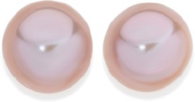 9ct-Rose-Gold-Natural-Pink-Freshwater-Pearl-Stud-Earrings on sale