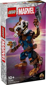 LEGO-Super-Heroes-Marvel-Rocket-Baby-Groot-76282 on sale