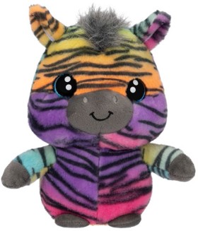 Lil-Peepers-Assorted-Plush-Toy-20cm-Zebra on sale
