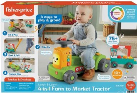 Fisher-Price-4-in-1-Farm-to-Market-Tractor on sale