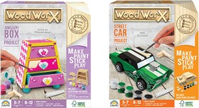 Assorted-Woodworx-Craft-Kits on sale