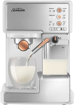 Sunbeam-Cafe-Barista-Coffee-Machine-White on sale