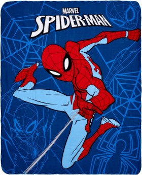 NEW-Spider-Man-Throw-Blanket on sale
