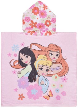 NEW-Disney-Princess-Hooded-Towels on sale