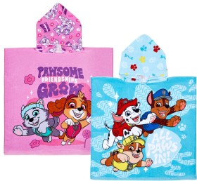 NEW-PAW-Patrol-Hooded-Towels on sale