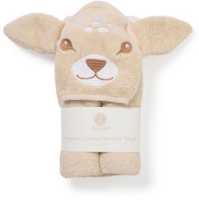 NEW-Dymples-Hooded-Towels-Containing-Organically-Grown-Cotton-Deer on sale