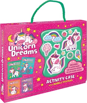Unicorn-Dreams-Bubble-Stickers-Activity-Case on sale