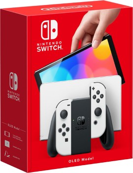 Nintendo-Switch-OLED-Model-White on sale