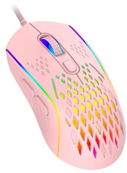 Laser-Gaming-RGB-Lightweight-Gaming-Mouse-Pink on sale