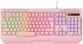 Laser-Gaming-RGB-Gaming-Keyboard-Pink on sale