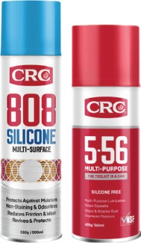CRC-808-Silicone-Spray-556-Multi-Purpose-Lubricant on sale