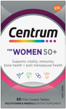 Centrum-For-Women-50-60-Tablets on sale