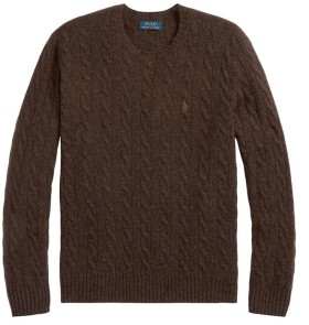 Polo-Ralph-Lauren-Cable-Knit-Wool-Cashmere-Sweater on sale