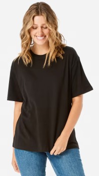 Short-Sleeve-Oversized-Boyfriend-T-Shirt on sale