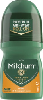 Mitchum-Roll-On-Deodorant-50mL-Sport on sale