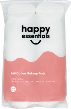 Happy-Essentials-Cotton-Pads-2-x-80-Pack on sale